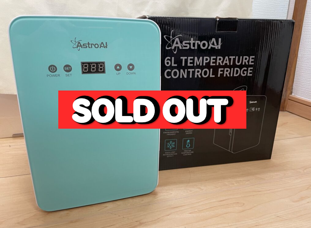 AstroAI 保温・保冷小型冷蔵庫　6L