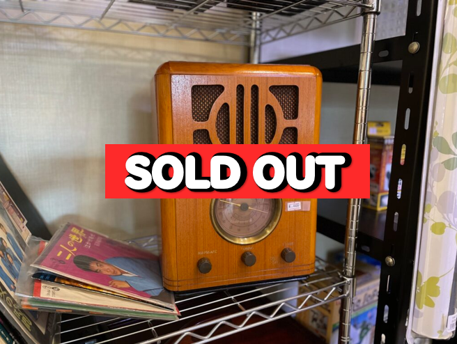 【SOLD OUT】レトロ　ANDO ノスタルジックラジオ アンド―インターナショナル株式会社