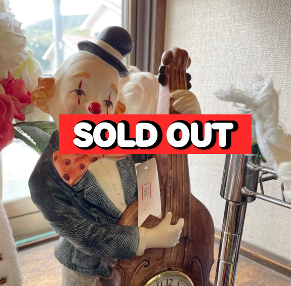 【SOLD OUT】Bel Art COLLECTION ベルアート コレクション　ピエロ　時計