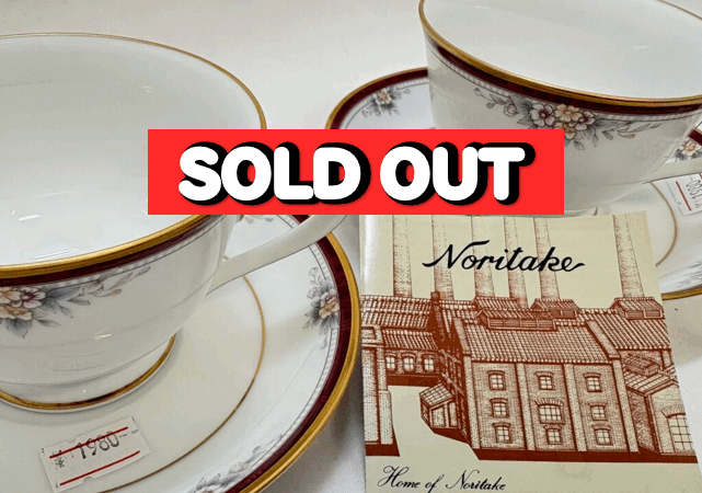 【SOLD OUT】Noritake ノリタケ VILLA HAVEN ヴィラヘブン　カップ＆ソーサー
